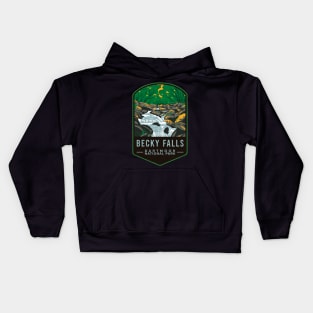 Becky Falls Dartmoor National Park Kids Hoodie